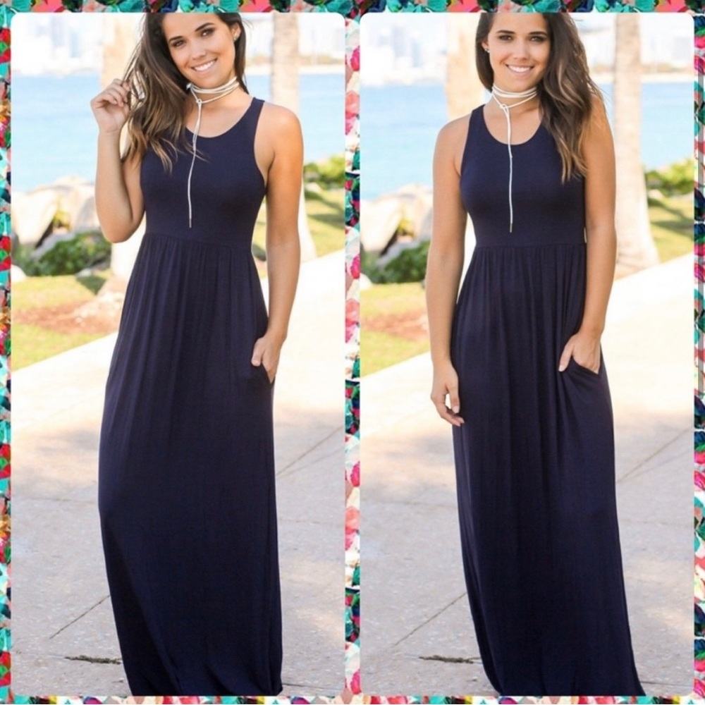 Hidden Pocket Maxi Dress - Picture 3 of 4